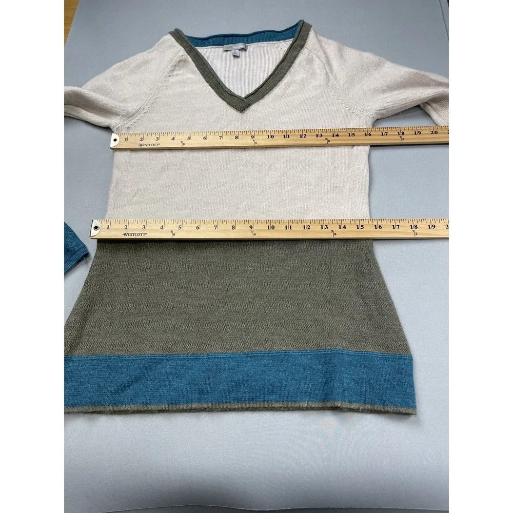 Horny Toad Womens Sweater Small Merino Wool V-Neck Granola Girl Outdoor - Picture 10 of 11